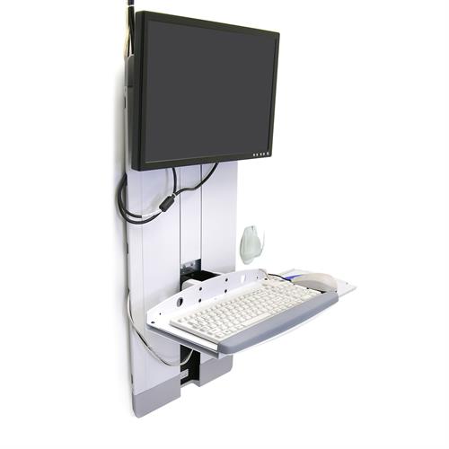 ERGOTRON STYLEVIEW VERTICAL LIFT HIGH TRAFFIC WHI