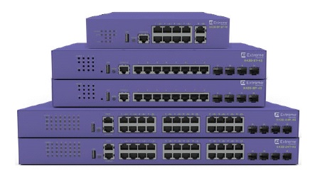 Extreme Networks Switch X435-24P-4S/370W/ Power over Ethernet+