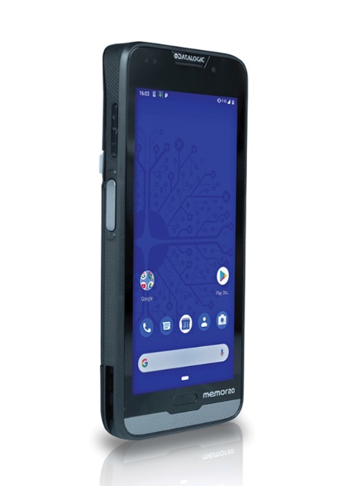 Full Touch PDA, EMEA+ROW, Wi-Fi + LTE, Ultra-slim 2D Imager w Green Spot, AD v9, GMS, BLK