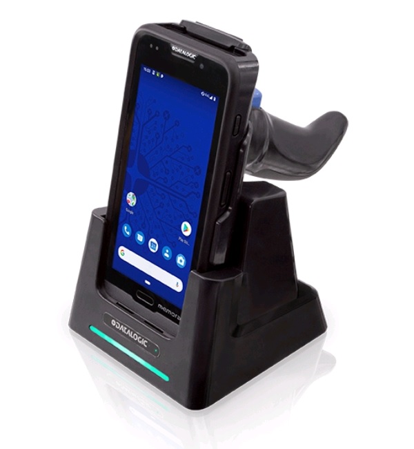 Full Touch PDA, Wi-Fi, Ultra-slim 2D Imager w Green Spot, Android v9, GMS, BLK