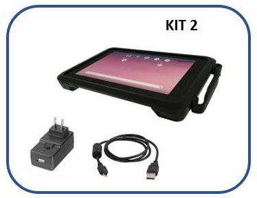 ZEBRA KIT ET51 8.4IN 4/32 WLAN 2D AD/GMS FRAME+PSU