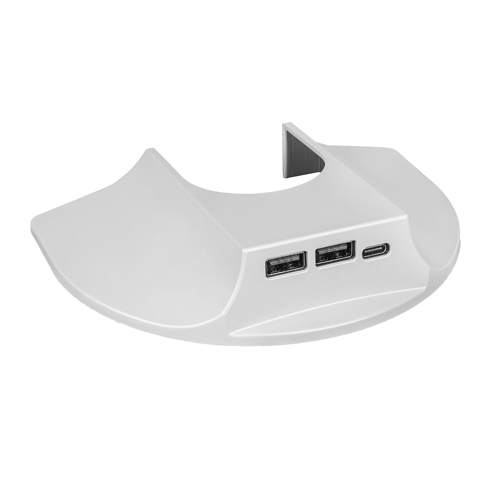 HAT Charging Cap for E2 Single Top Down Mount White Compatible with 8524 - includes plug for use in Australia