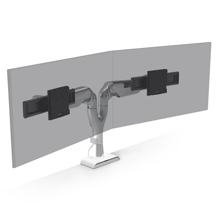 HAT MONITOR ARM E5 DUAL BLACK