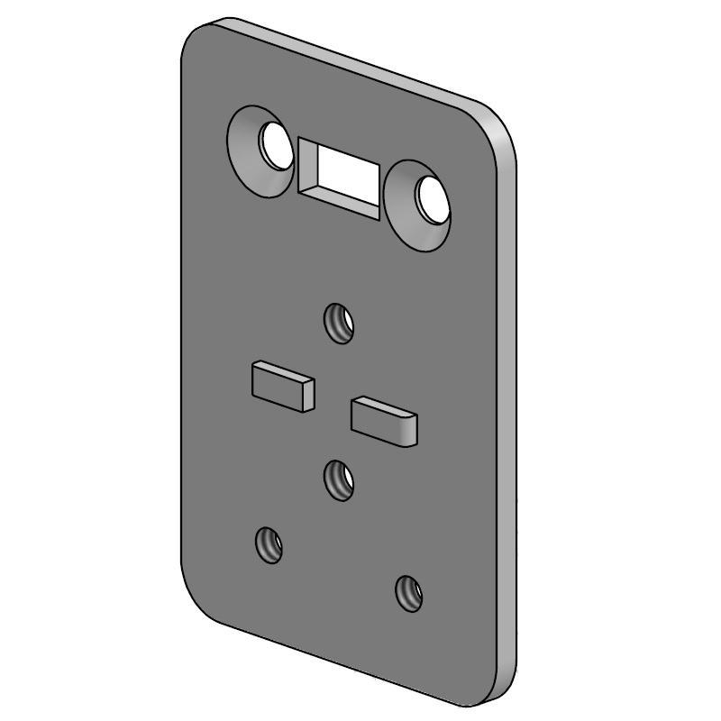 SPACEPOLE ADPT FOR PAX STANDS TO MULTIGRIP PATTERN