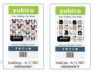 YUBICO YUBISTYLE COVER - YUBICATS - A/C NFC