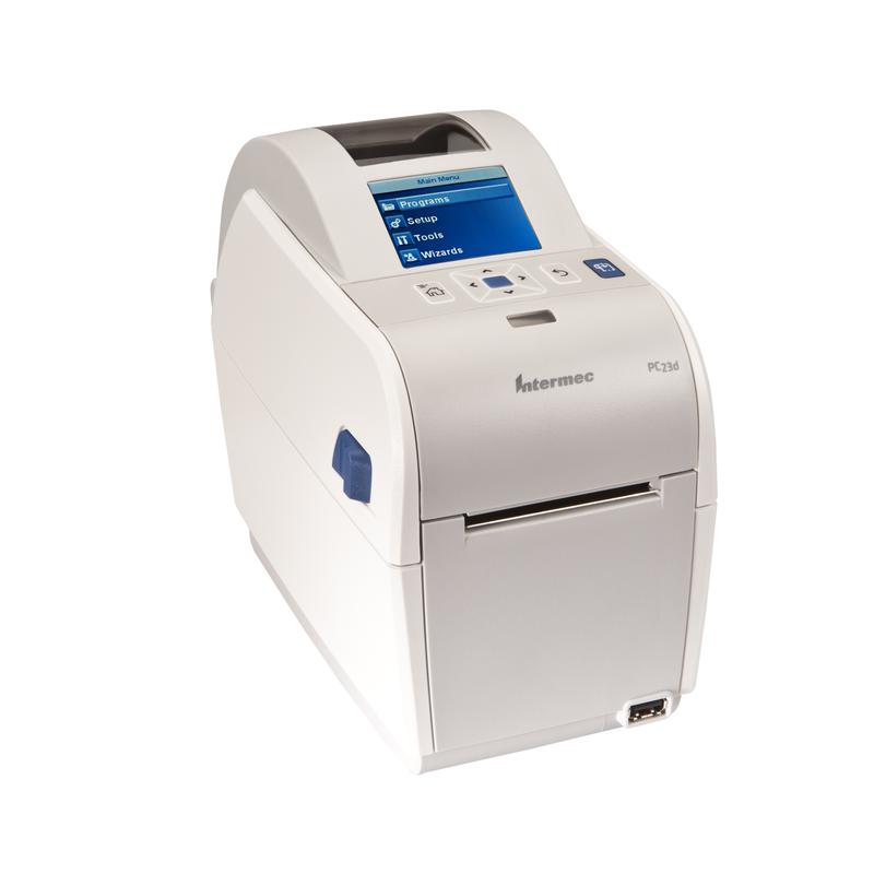 Honeywell Wristband Printer PC23D, Direct Thermal, LCD, RTC, 203 DPI