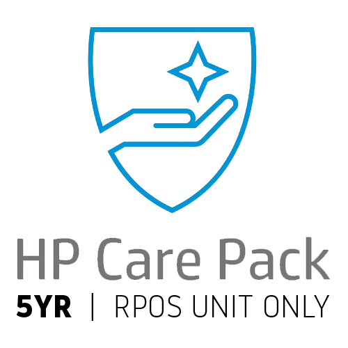 HP 5 Year Care Pack that Provides Cover for the RPOS Terminal with Next Business Day Response