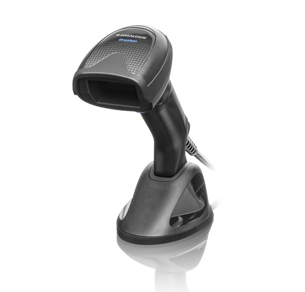 DATALOGIC GRYPHON GD4520 2D SCANNER WITH BASE/STAND USB BLACK