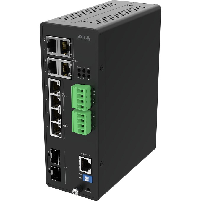 AXIS D8208-R INDUSTRIAL POE++ SWITCH