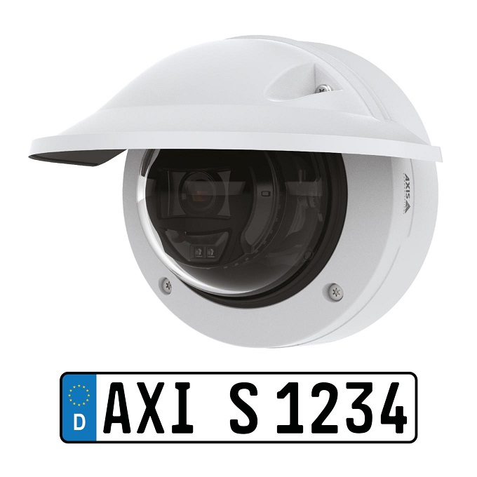 AXIS CAMERA P3265-LVE + LICENSE PLATE VERIFIER