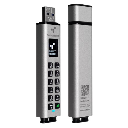 DATALOCKER SECURE STORAGE SENTRY K350 128GB USB