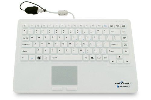 SEAL KEYBOARD 87K TOUCH T-PAD IP68 USB WHI