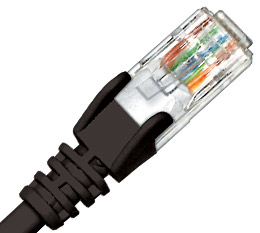 CABLE CAT5E PATCH LEAD 3M BLACK