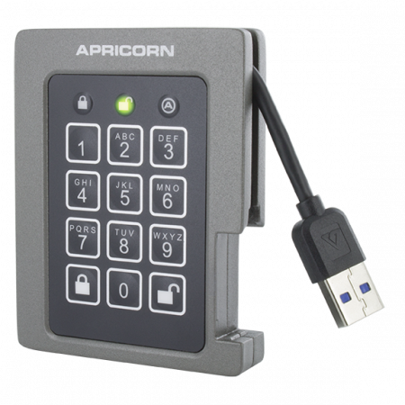 APRICORN SECURE STORAGE AEGIS PADLOCK SSD 1TB FIPS